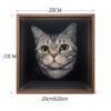 2 Forever Love: Hand-Carved Custom 3D Pet Portrait Art