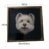 3 Forever Love: Hand-Carved Custom 3D Pet Portrait Art