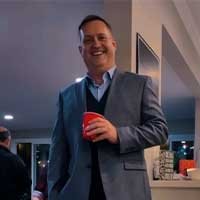 Pet lover from Canada giving a testimonial for personalized pet portrait