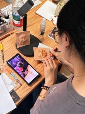 custom pet portrait designer review process